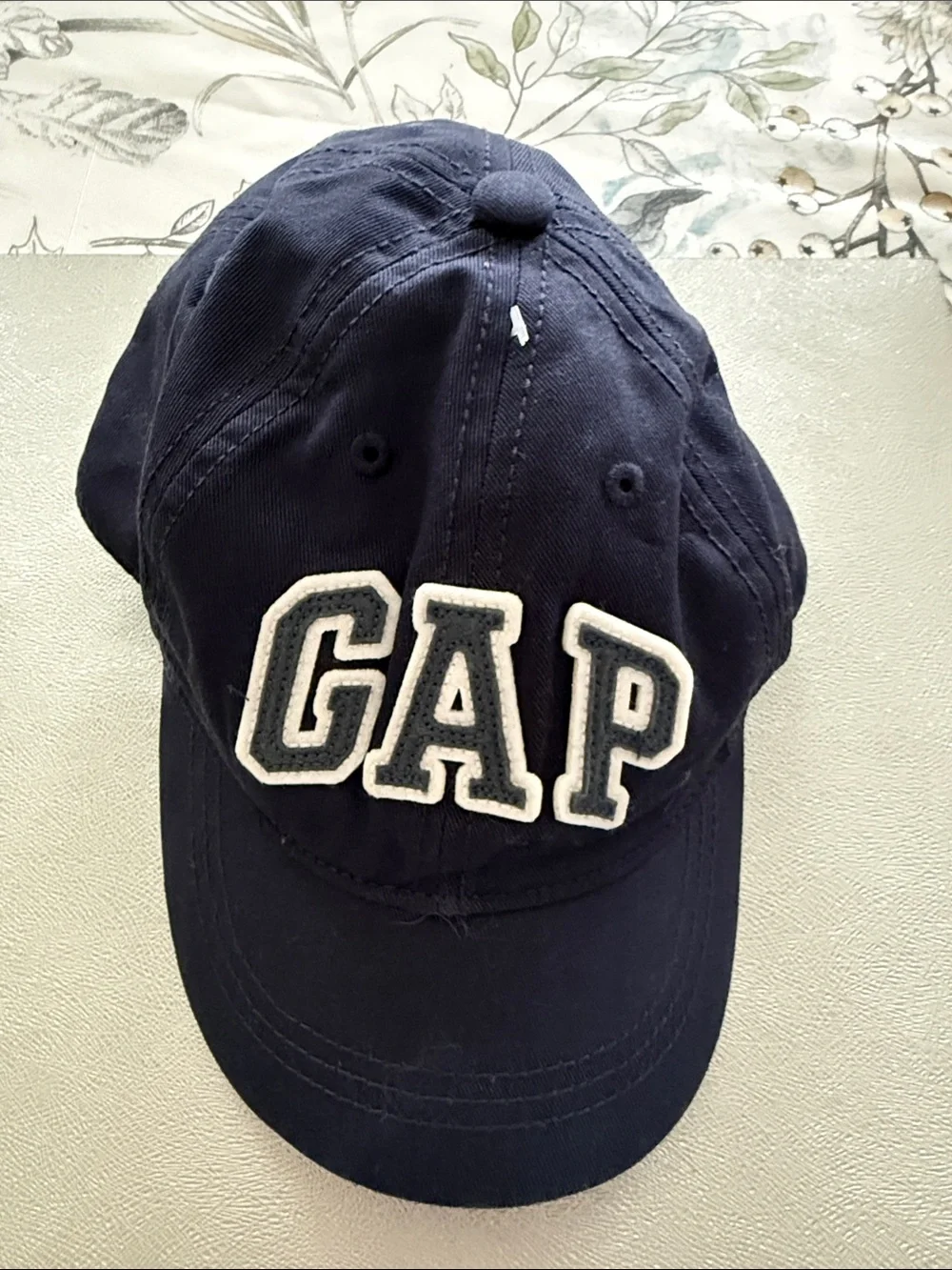GAP Baby- Navy Baseball Cap with White Lettering